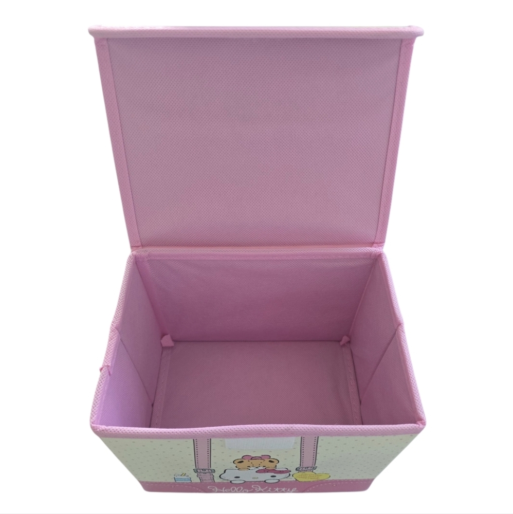 Hello Kitty Storage Box With Lid - Picture 3 of 5